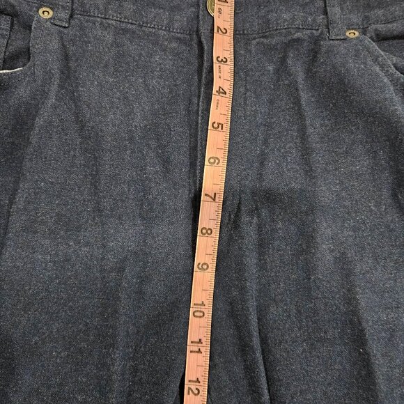 Peter Millar Five-Pocket Pants Size 38x32 – Navy Blue | Premium Flannel - Picture 5 of 7